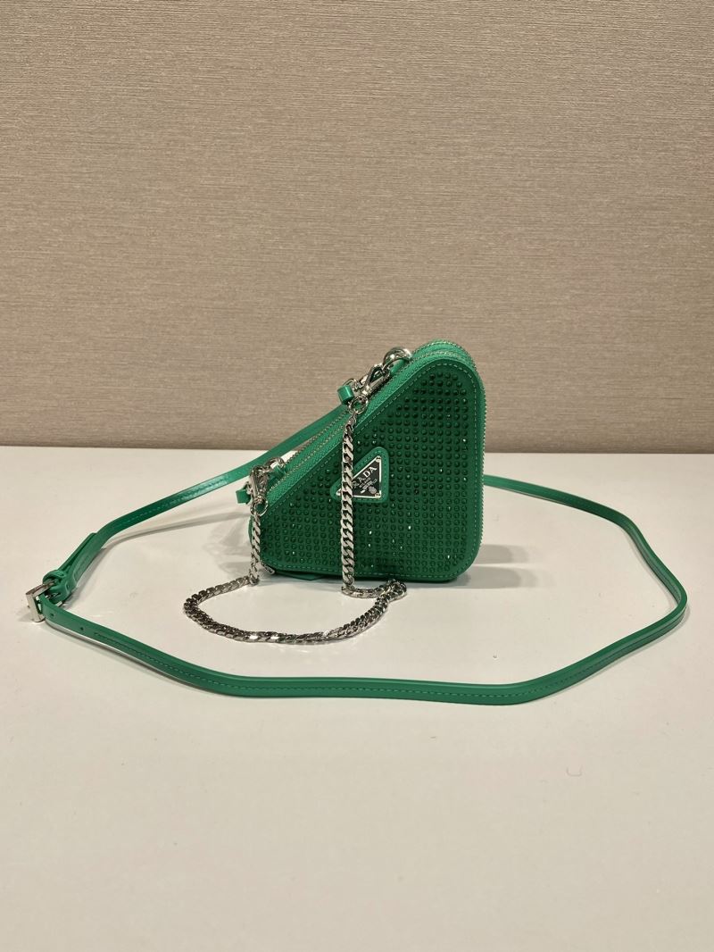 Pra*a triangle pouch